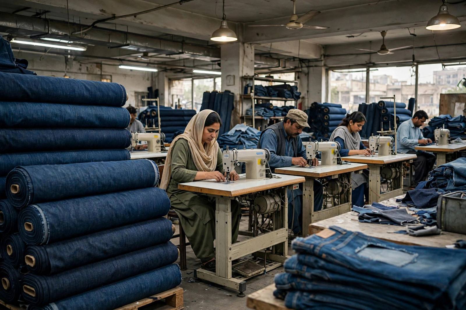 Artistic Denim Mills (ADMM): The Karachi denim mill sewing for the world's jeans brands