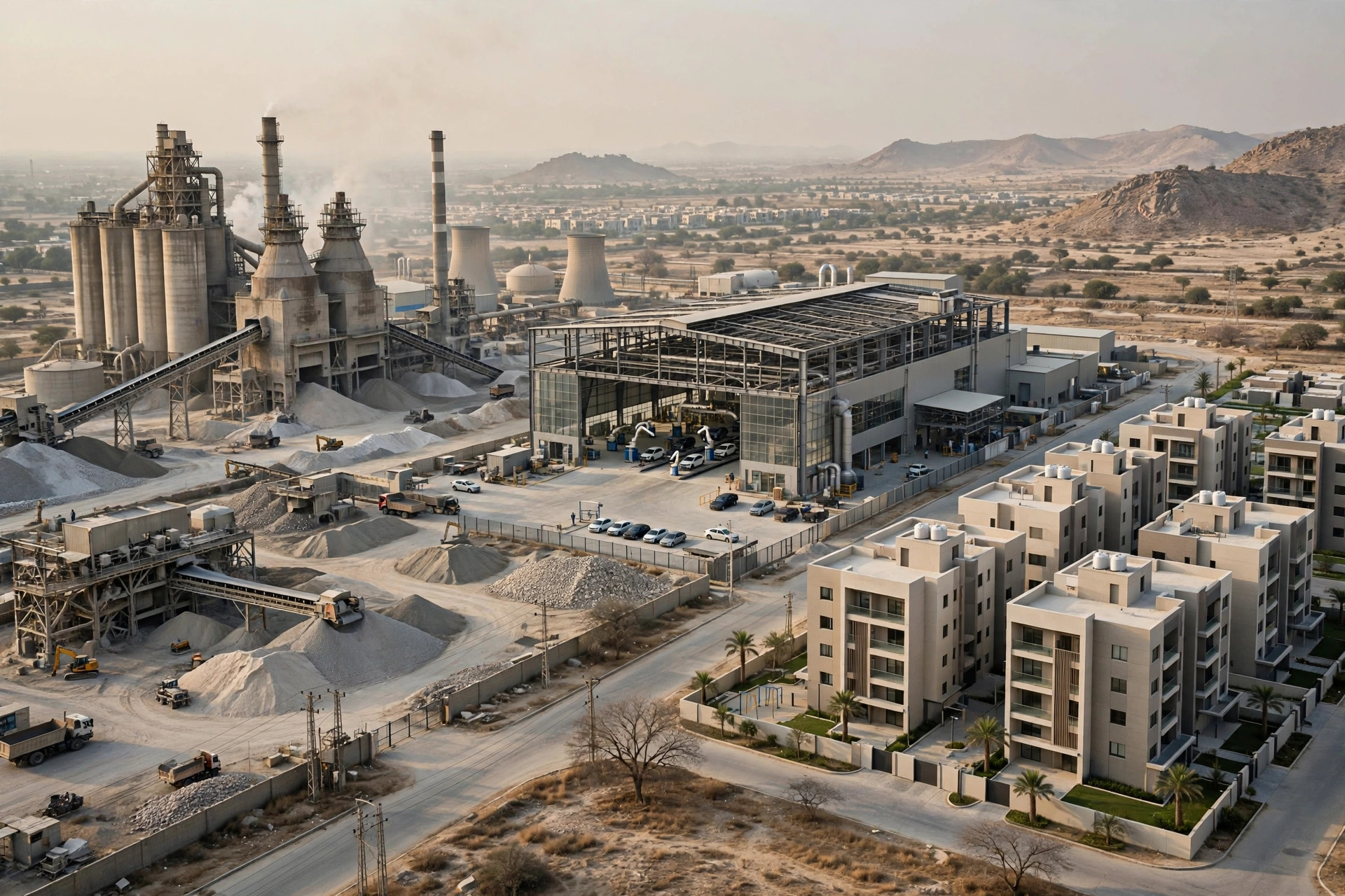 How Lucky Cement makes money: cement, cars, chemicals and phones